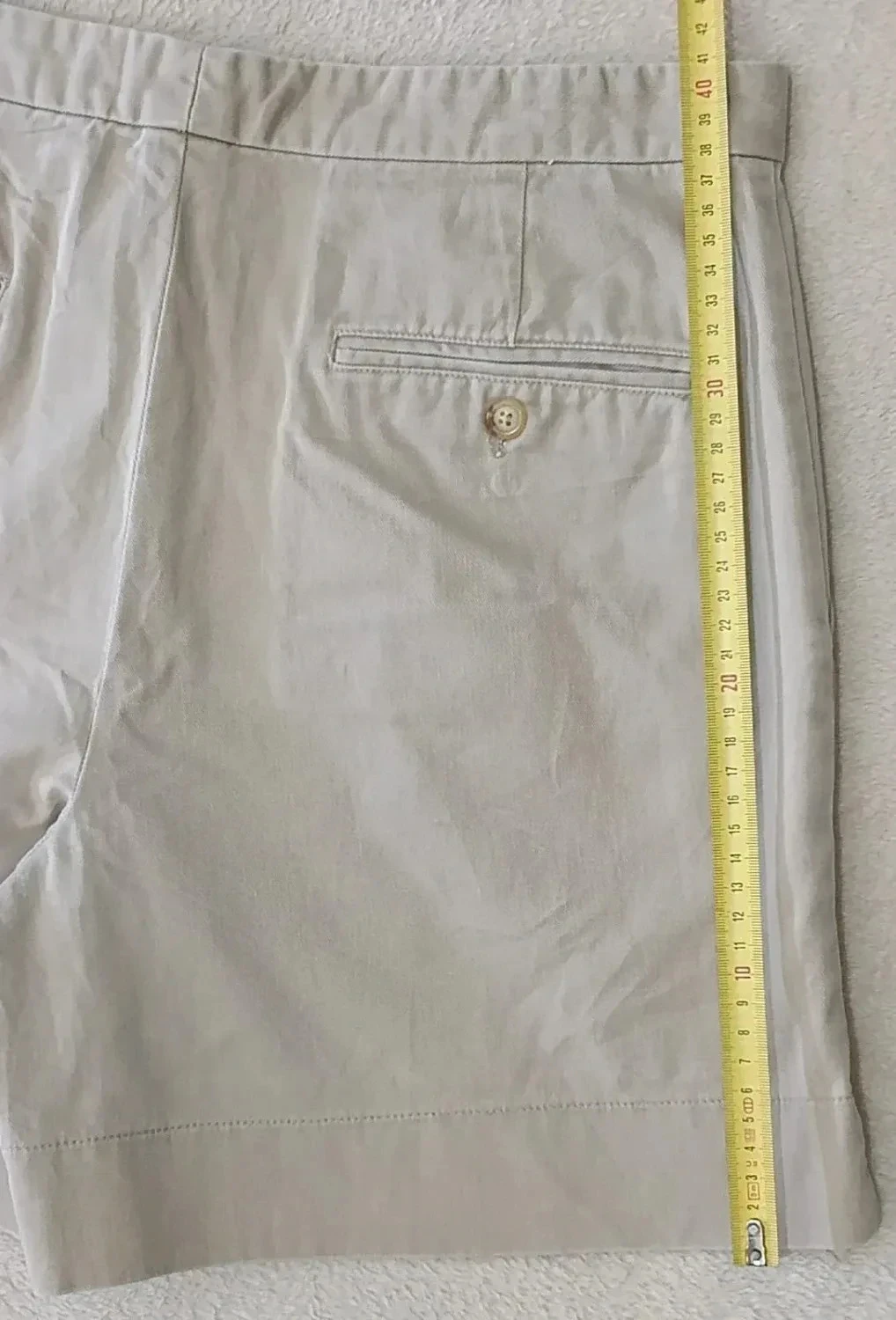 Pantalón corto beige de mujer Ralph Lauren Sport Talla 10 – photo 11